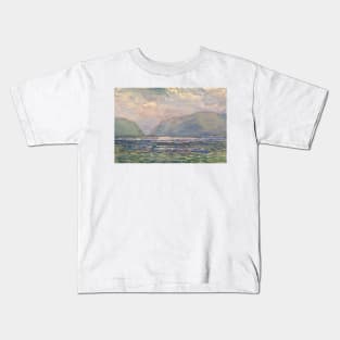 Noon Above Newburgh by Childe Hassam Kids T-Shirt